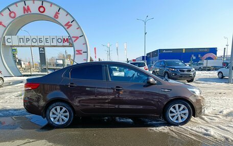 KIA Rio III рестайлинг, 2016 год, 1 235 000 рублей, 8 фотография