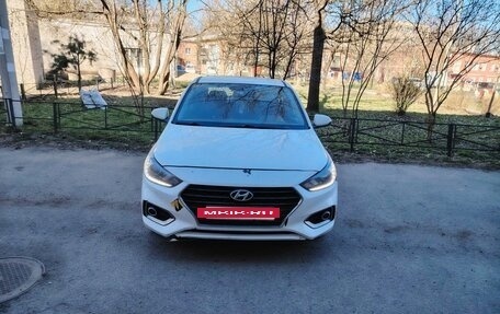 Hyundai Solaris II рестайлинг, 2018 год, 990 000 рублей, 26 фотография