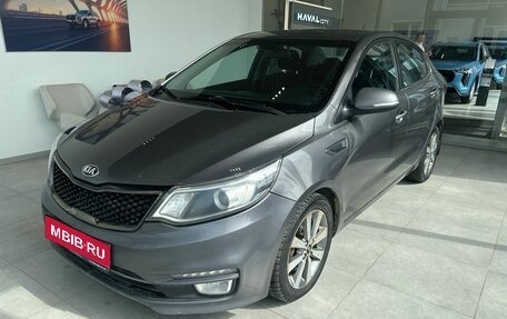 KIA Rio III рестайлинг, 2015 год, 749 000 рублей, 1 фотография