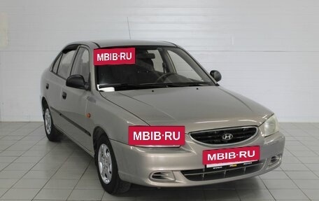 Hyundai Accent II, 2008 год, 468 000 рублей, 6 фотография