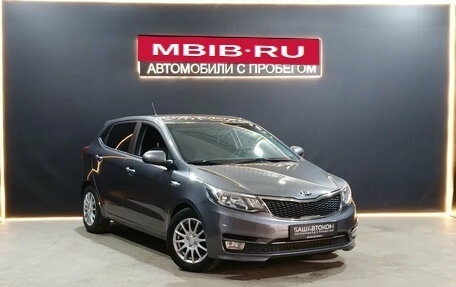 KIA Rio III рестайлинг, 2015 год, 860 000 рублей, 5 фотография