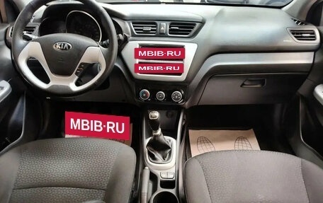 KIA Rio III рестайлинг, 2015 год, 860 000 рублей, 10 фотография