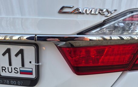 Toyota Camry, 2016 год, 2 080 000 рублей, 9 фотография