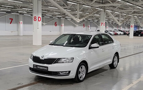 Skoda Rapid I, 2018 год, 1 210 000 рублей, 5 фотография