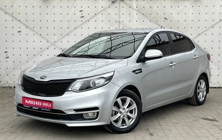 KIA Rio III рестайлинг, 2016 год, 1 090 000 рублей, 1 фотография