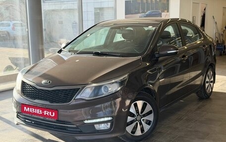 KIA Rio III рестайлинг, 2016 год, 1 089 000 рублей, 1 фотография