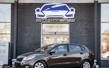 KIA Rio III рестайлинг, 2017 год, 949 000 рублей, 3 фотография