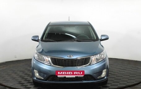 KIA Rio III рестайлинг, 2013 год, 975 000 рублей, 3 фотография