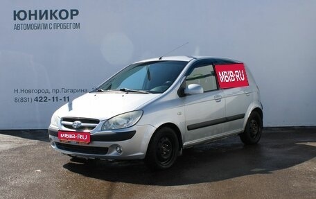Hyundai Getz I рестайлинг, 2007 год, 419 000 рублей, 1 фотография