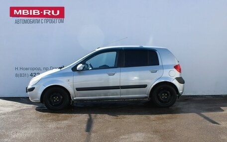 Hyundai Getz I рестайлинг, 2007 год, 419 000 рублей, 2 фотография