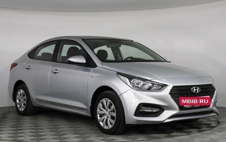Hyundai Solaris II рестайлинг, 2017 год, 1 190 000 рублей, 3 фотография