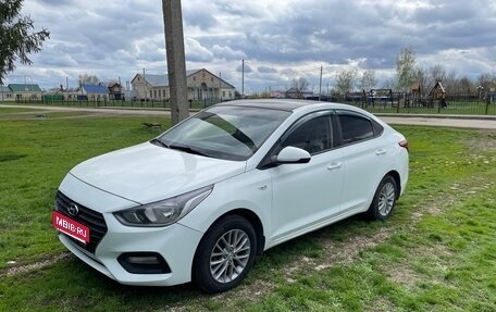 Hyundai Solaris II рестайлинг, 2018 год, 1 150 000 рублей, 1 фотография