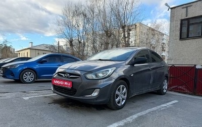 Hyundai Solaris II рестайлинг, 2012 год, 585 000 рублей, 1 фотография
