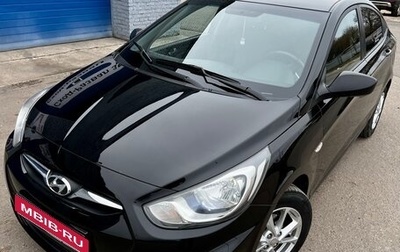 Hyundai Solaris II рестайлинг, 2011 год, 880 000 рублей, 1 фотография