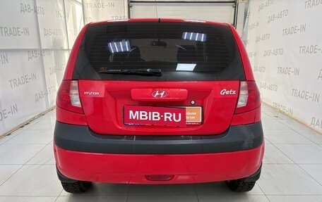 Hyundai Getz I рестайлинг, 2007 год, 399 000 рублей, 5 фотография