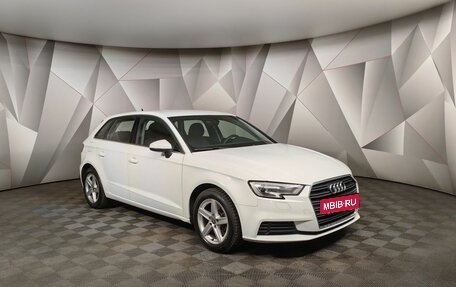 Audi A3, 2018 год, 2 660 000 рублей, 3 фотография