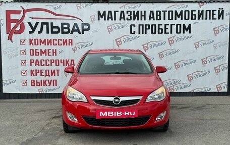 Opel Astra J, 2012 год, 890 000 рублей, 2 фотография