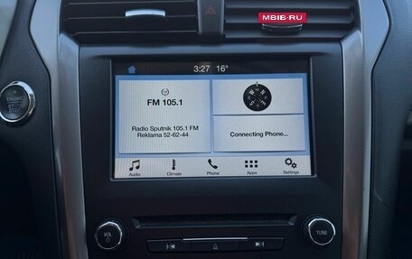 Ford Fusion (North America) II, 2017 год, 1 580 000 рублей, 18 фотография