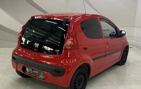 Peugeot 107 I рестайлинг, 2011 год, 420 000 рублей, 5 фотография