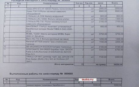 Skoda Fabia II, 2007 год, 320 000 рублей, 37 фотография