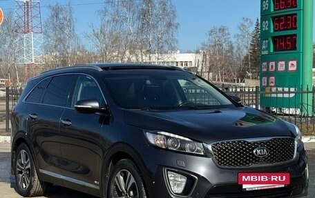 KIA Sorento III Prime рестайлинг, 2016 год, 2 800 000 рублей, 34 фотография