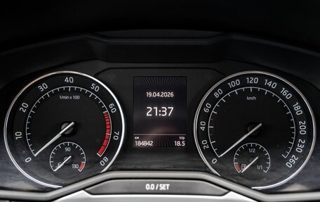 Skoda Superb III рестайлинг, 2016 год, 1 898 000 рублей, 9 фотография