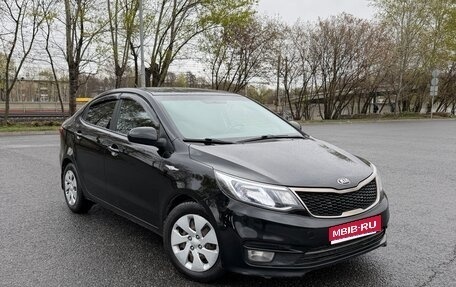 KIA Rio III рестайлинг, 2016 год, 1 050 000 рублей, 1 фотография