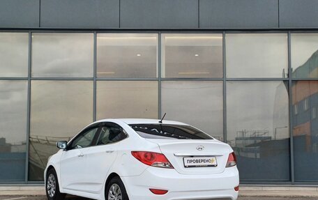 Hyundai Solaris II рестайлинг, 2011 год, 549 000 рублей, 5 фотография