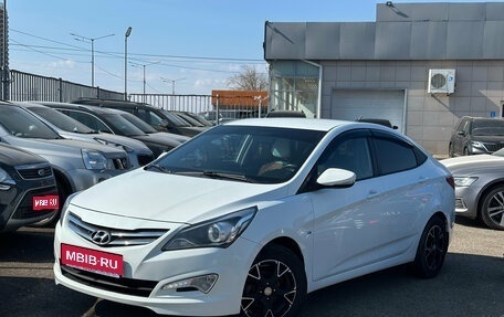 Hyundai Solaris II рестайлинг, 2014 год, 1 000 000 рублей, 1 фотография