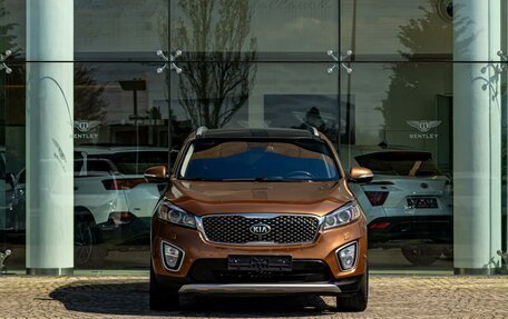 KIA Sorento III Prime рестайлинг, 2016 год, 2 155 000 рублей, 2 фотография