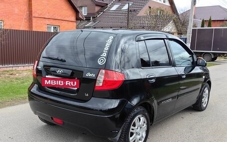 Hyundai Getz I рестайлинг, 2008 год, 485 000 рублей, 5 фотография
