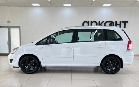 Opel Zafira B, 2013 год, 1 130 000 рублей, 8 фотография