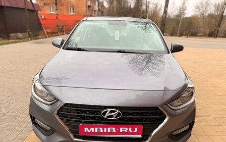 Hyundai Solaris II рестайлинг, 2017 год, 1 100 000 рублей, 10 фотография