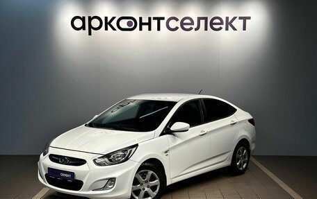 Hyundai Solaris II рестайлинг, 2014 год, 1 010 000 рублей, 1 фотография