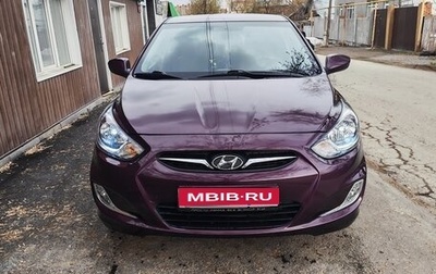 Hyundai Solaris II рестайлинг, 2011 год, 740 000 рублей, 1 фотография