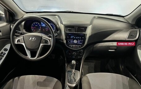 Hyundai Solaris II рестайлинг, 2014 год, 1 010 000 рублей, 24 фотография