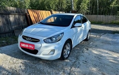 Hyundai Solaris II рестайлинг, 2012 год, 780 000 рублей, 1 фотография