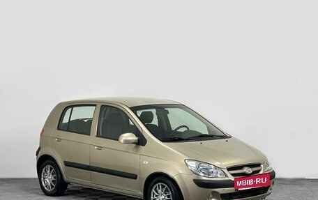 Hyundai Getz I рестайлинг, 2008 год, 460 000 рублей, 3 фотография