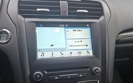 Ford Fusion (North America) II, 2018 год, 1 420 000 рублей, 11 фотография