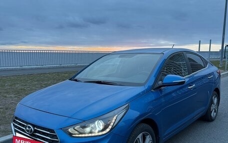 Hyundai Solaris II рестайлинг, 2018 год, 1 500 000 рублей, 22 фотография