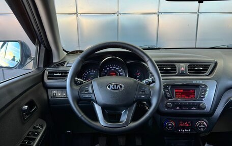 KIA Rio III рестайлинг, 2013 год, 879 000 рублей, 16 фотография