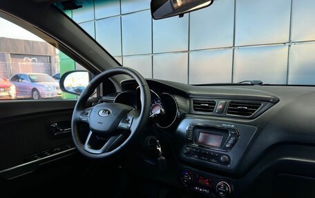 KIA Rio III рестайлинг, 2013 год, 879 000 рублей, 15 фотография