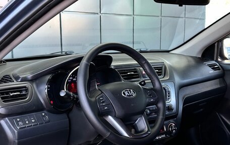 KIA Rio III рестайлинг, 2013 год, 879 000 рублей, 13 фотография