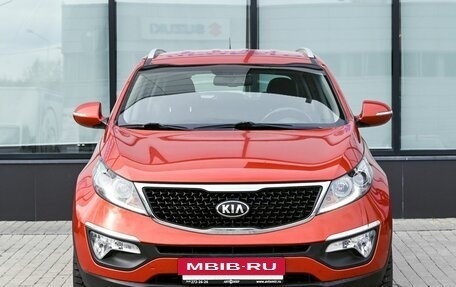 KIA Sportage III, 2015 год, 1 625 000 рублей, 8 фотография