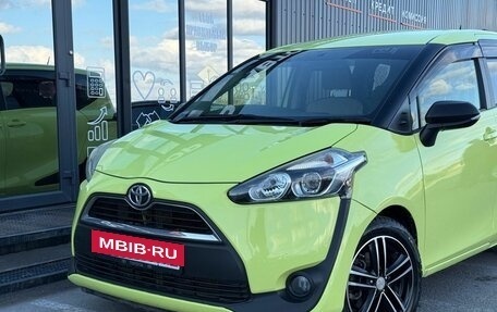 Toyota Sienta II, 2017 год, 1 295 000 рублей, 6 фотография