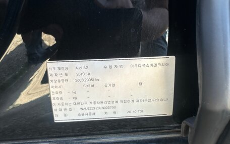 Audi A6, 2019 год, 3 950 000 рублей, 9 фотография