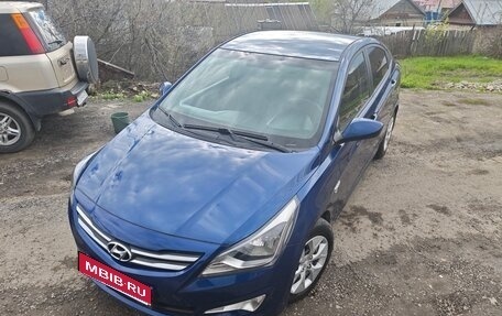 Hyundai Solaris II рестайлинг, 2016 год, 1 156 000 рублей, 1 фотография