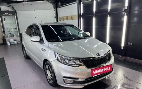 KIA Rio III рестайлинг, 2015 год, 850 000 рублей, 2 фотография