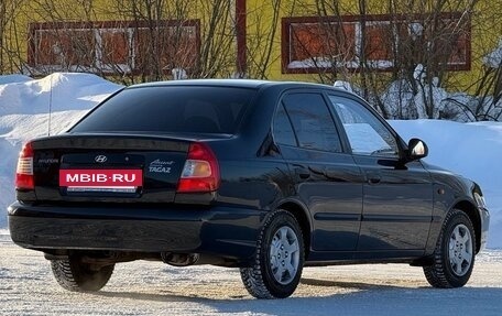 Hyundai Accent II, 2008 год, 1 200 000 рублей, 19 фотография