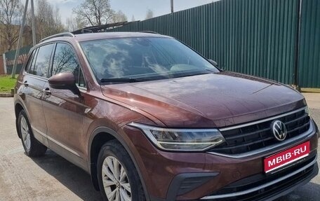 Volkswagen Tiguan II, 2021 год, 2 520 000 рублей, 1 фотография
